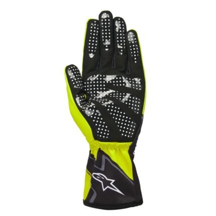 ALPINESTARS TECH-1 K RACE V2 GLOVES GRAPHIC 1 YELLOW