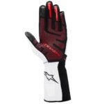 ALPINESTARS TECH-1 KX V4 GLOVES BLACK WHITE