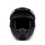 ALPINESTARS S-M7 SOLID HELMET ECE06 DOT BLACK GLOSSY LIGHTWEIGHT PROTECTIVE HELMET
