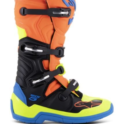 ALPINESTARS TECH 5 BOOTS BLACK ORANGE