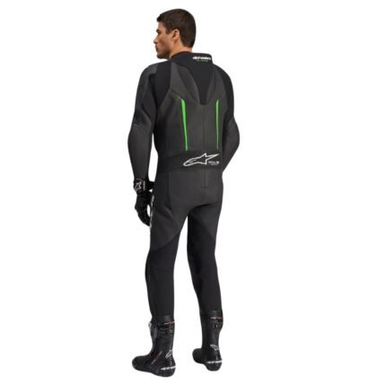 ALPINESTARS GP FORCE V2 LEATHER SUIT BLACK GREEN
