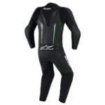 ALPINESTARS GP FORCE V2 LEATHER SUIT BLACK GREEN