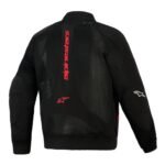 ALPINESTARS FLIGHT AIR JACKET BLACK BRIGHT RED