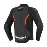 ALPINESTARS GP FORCE V2 AIR LEATHER JACKET BLACK RED