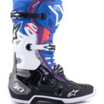 ALPINESTARS TECH 10 SUPERVENTED BOOTS BLACK BLUE