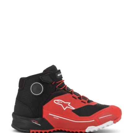 ALPINESTARS CR-X DRYSTAR RIDING SHOES RED BLACK