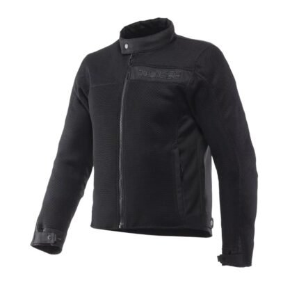 DAINESE MEN'S SUMMER TEXTILE MOTORCYCLE JACKET BLACK