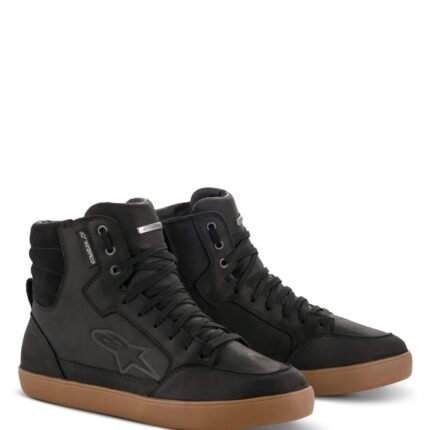 ALPINESTARS J-6 WATERPROOF SHOES BLACK GUM