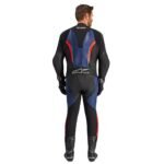 ALPINESTARS GP FORCE V2 LEATHER SUIT BLACK BLUE