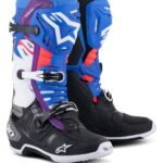 ALPINESTARS TECH 10 SUPERVENTED BOOTS BLACK BLUE