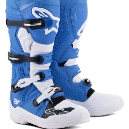 ALPINESTARS TECH 5 BOOTS BLUE WHITE