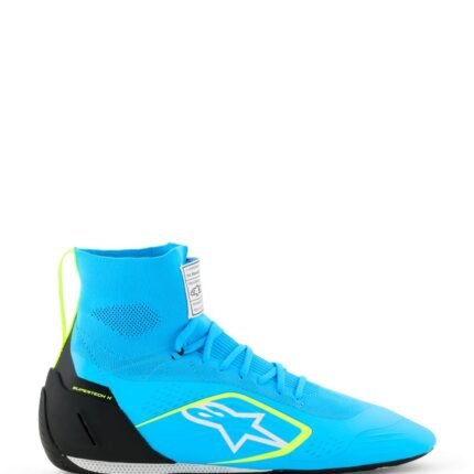 ALPINESTARS SUPERTECH K SHOES LIGHT BLUE