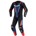 ALPINESTARS GP FORCE V2 LEATHER SUIT BLACK BLUE