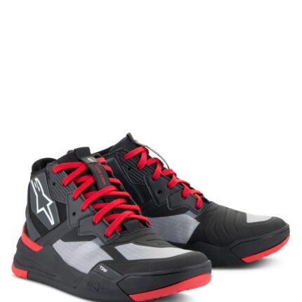 ALPINESTARS SPEEDFLIGHT SHOES BLACK BRIGHT RED