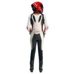 ALPINESTARS WOMEN STELLA GP-R7 LEATHER SUIT 1PIECE WHITE BLACK