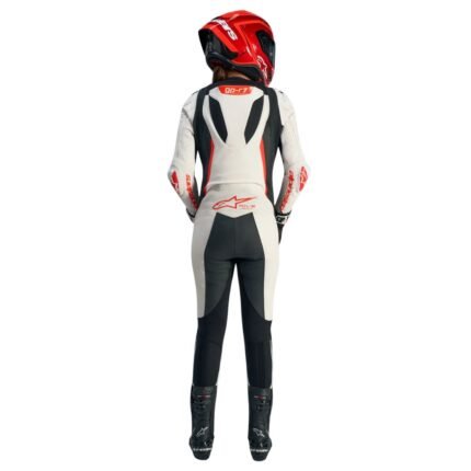 ALPINESTARS WOMEN STELLA GP-R7 LEATHER SUIT 1PIECE WHITE BLACK