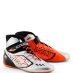 ALPINESTARS TECH-1 KX V3 SHOES BLACK ORANGE