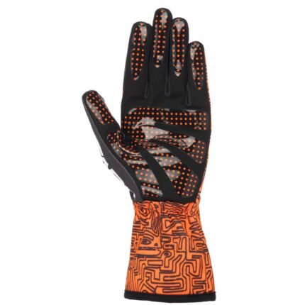 ALPINESTARS TECH-1 K RACE V2 VERTICAL GLOVES ORANGE