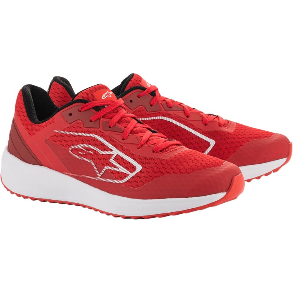 ALPINESTARS META ROAD SHOES RED PREMIUM MOTORCYCLE RIDING SHOES ALPINESTARS META ROAD SHOES RED