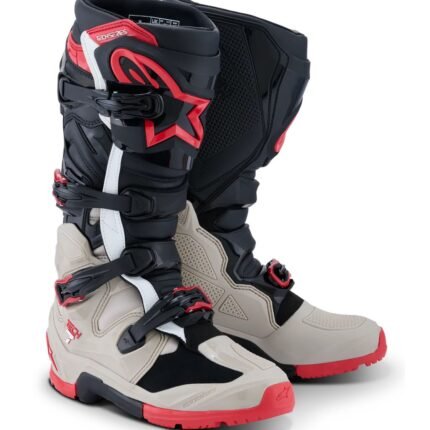 ALPINESTARS 2026 TECH 7 ENDURO BOOTS BLACK LIGHT GRAY