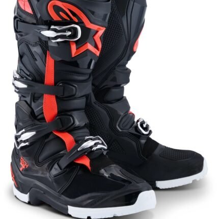ALPINESTARS 2026 TECH 7 ENDURO DRYSTAR BOOTS BLACK RED