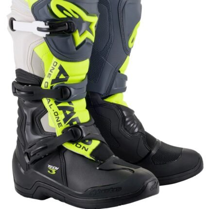 ALPINESTARS TECH 3 BOOTS BLACK GRAY