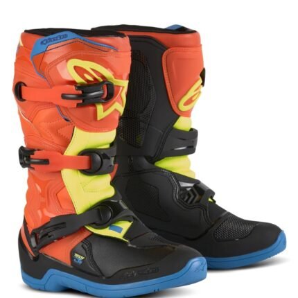 ALPINESTARS YOUTH TECH 3S BOOTS ORANGE