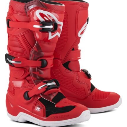 ALPINESTARS YOUTH TECH 7S BOOTS RED
