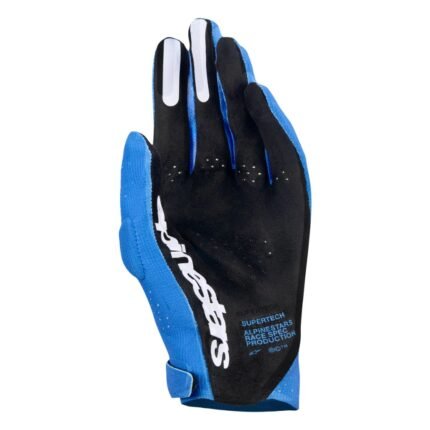ALPINESTARS SUPERTECH MX GLOVES UCLA BLUE