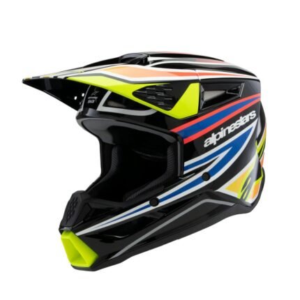 ALPINESTARS SM3 YOUTH WURX HELMET ECE06 DOT BLACK