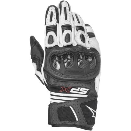 ALPINESTARS SPX AC V2 GLOVES BLACK WHITE