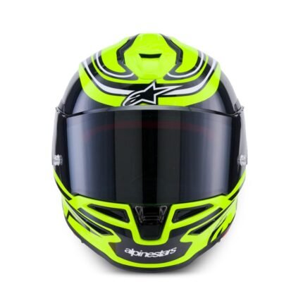ALPINESTARS S-R7 ZEAL HELMET ECE06/DOT YELLOW FLUO