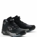 ALPINESTARS CR-X WOMEN DRYSTAR RIDING SHOE BLACK DARK GREY