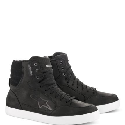 ALPINESTARS J-6 WATERPROOF SHOES BLACK WHITE