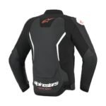ALPINESTARS GP FORCE V2 LEATHER JACKET BLACK WHITE