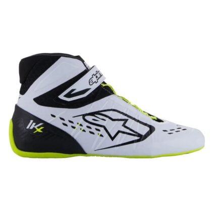 ALPINESTARS TECH-1 KX V3 SHOES WHITE YELLOW