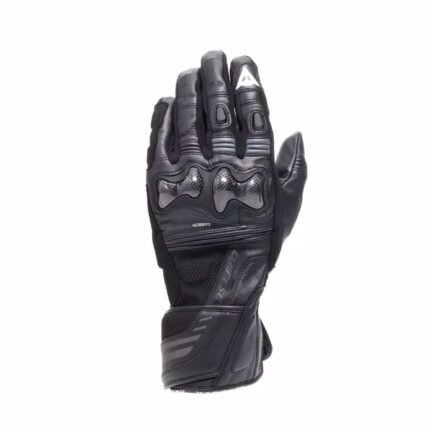 DAINESE REACTO CARBON LONG MOTORCYCLE GLOVES IN LEATHER