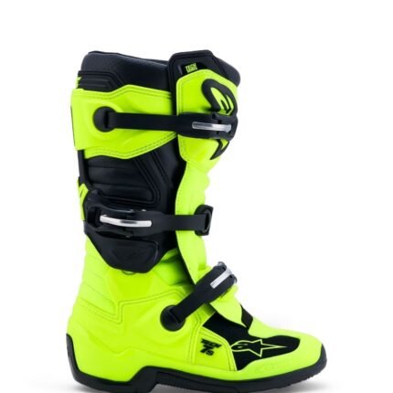 ALPINESTARS YOUTH TECH 7S BOOTS YELLOW FLUO
