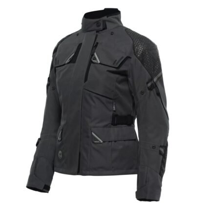 DAINESE WOMEN'S WATERPROOF MOTORCYCLE JACKET IRON-GATE/BLACK