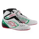 ALPINESTARS TECH-1 KX V3 SHOES WHITE GREEN