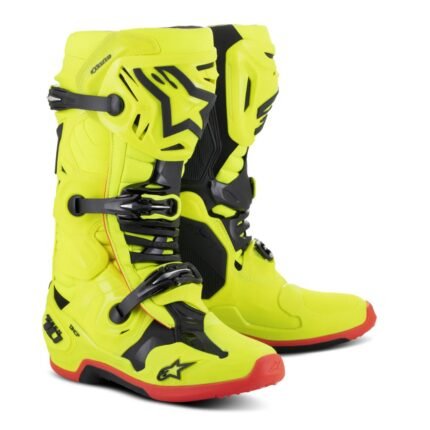 ALPINESTARS TECH 10 BOOTS YELLOW