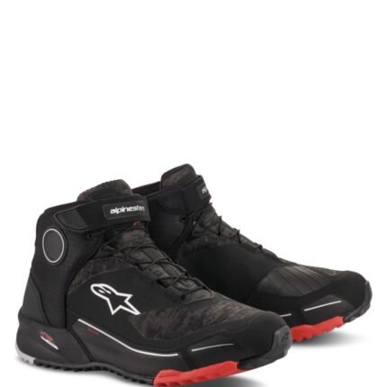 ALPINESTARS CR-X DRYSTAR RIDING SHOES BLACK CAMO