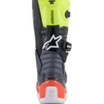 ALPINESTARS YOUTH TECH 7S BOOTS RED FLUORESCENT