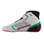 ALPINESTARS TECH-1 KX V3 SHOES WHITE GREEN