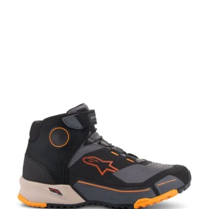 ALPINESTARS CR-X DRYSTAR RIDING SHOES BLACK LIGHT BROWN