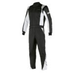 ALPINESTARS ATOM SFI BOOTCUT SUIT BLACK SILVER