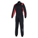 ALPINESTARS KMX-9 V3 SUIT BLACK RED FLUO