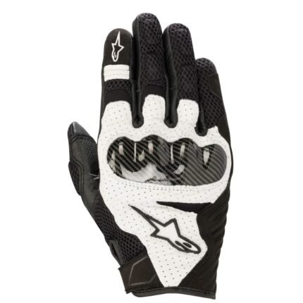 ALPINESTARS SMX 1 AIR V2 GLOVES BLACK WHITE