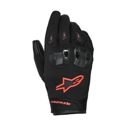 ALPINESTARS SP X Z WP GLOVES BLACK-RED FLUO