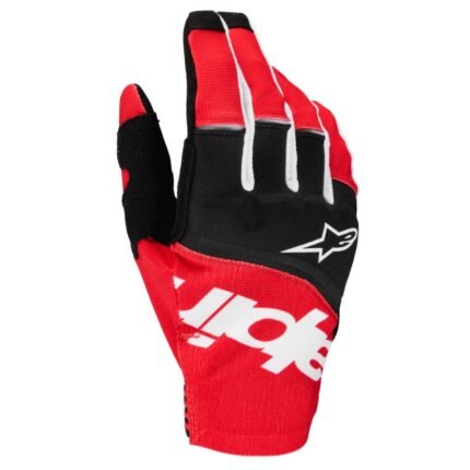 ALPINESTARS 2026 TECHSTAR GLOVES BLACK BRIGHT RED